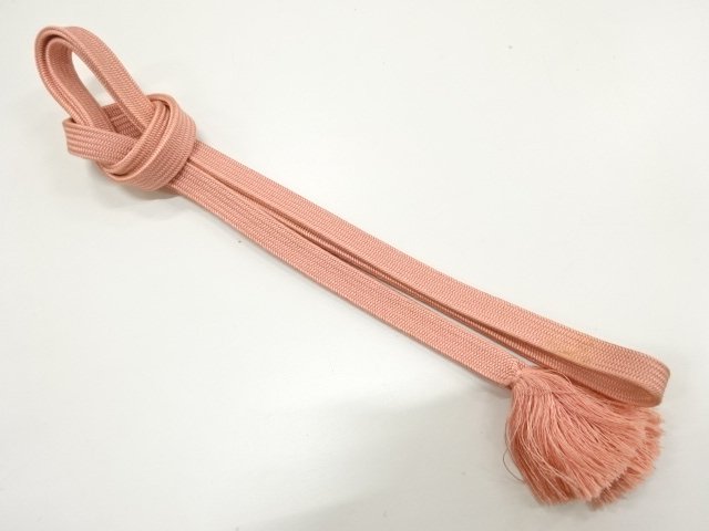 JAPANESE KIMONO / HANDTIED OBIJIME CORD 